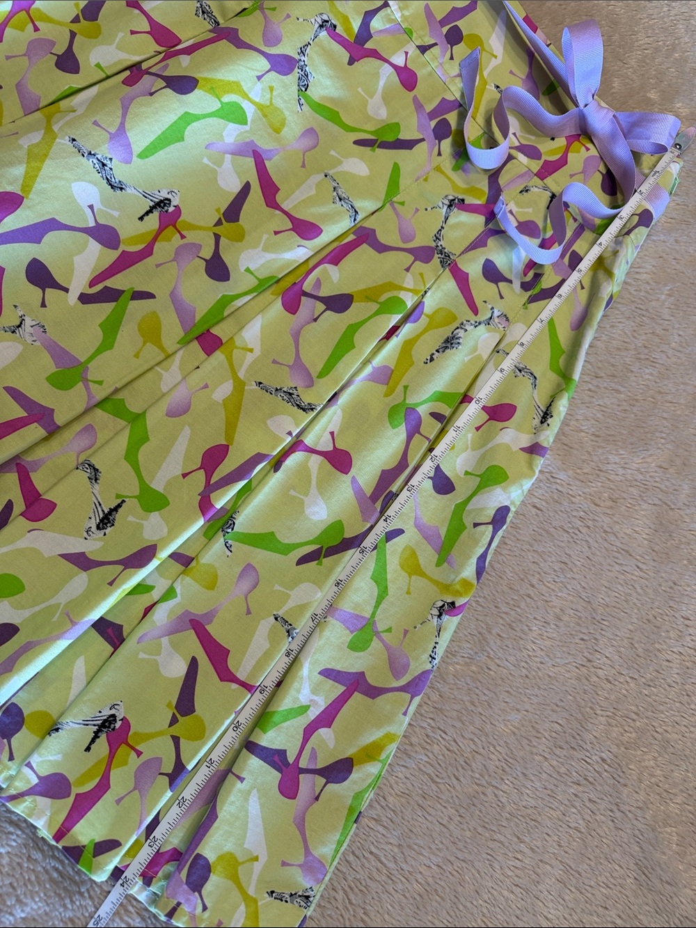 LIZ CLAIBORNE Shoe Princess A-Line Skirt - Picture 8 of 8